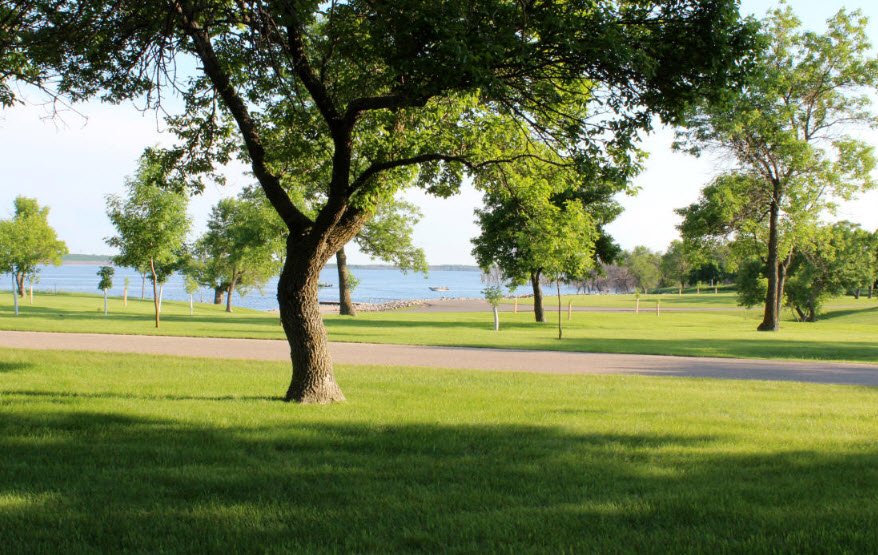 Grahams Island State Park, North Dakota, USA